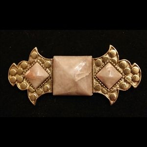 🌟3/$15 Gold Brooch with Stones